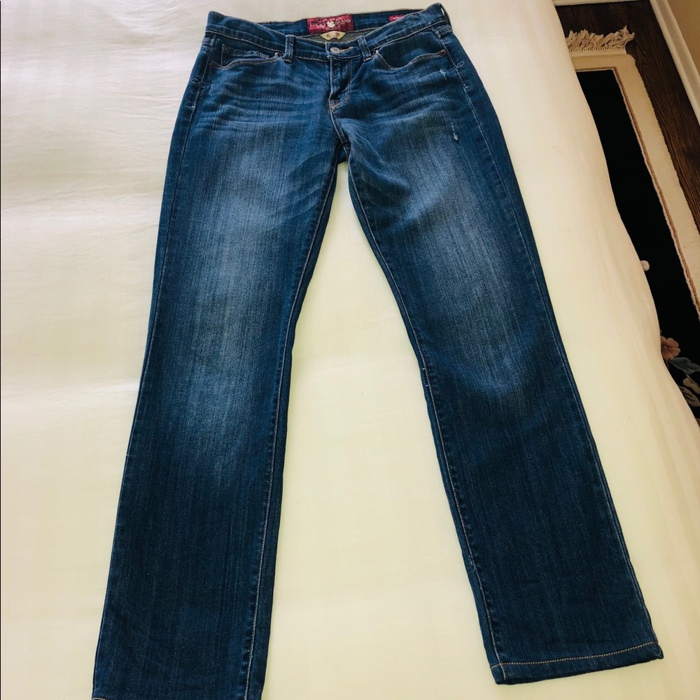 Lucky Brand Sofia Straight Jeans 6/28
